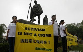 activism india greenpeace