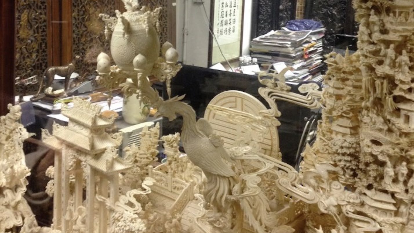 hk ivory trade