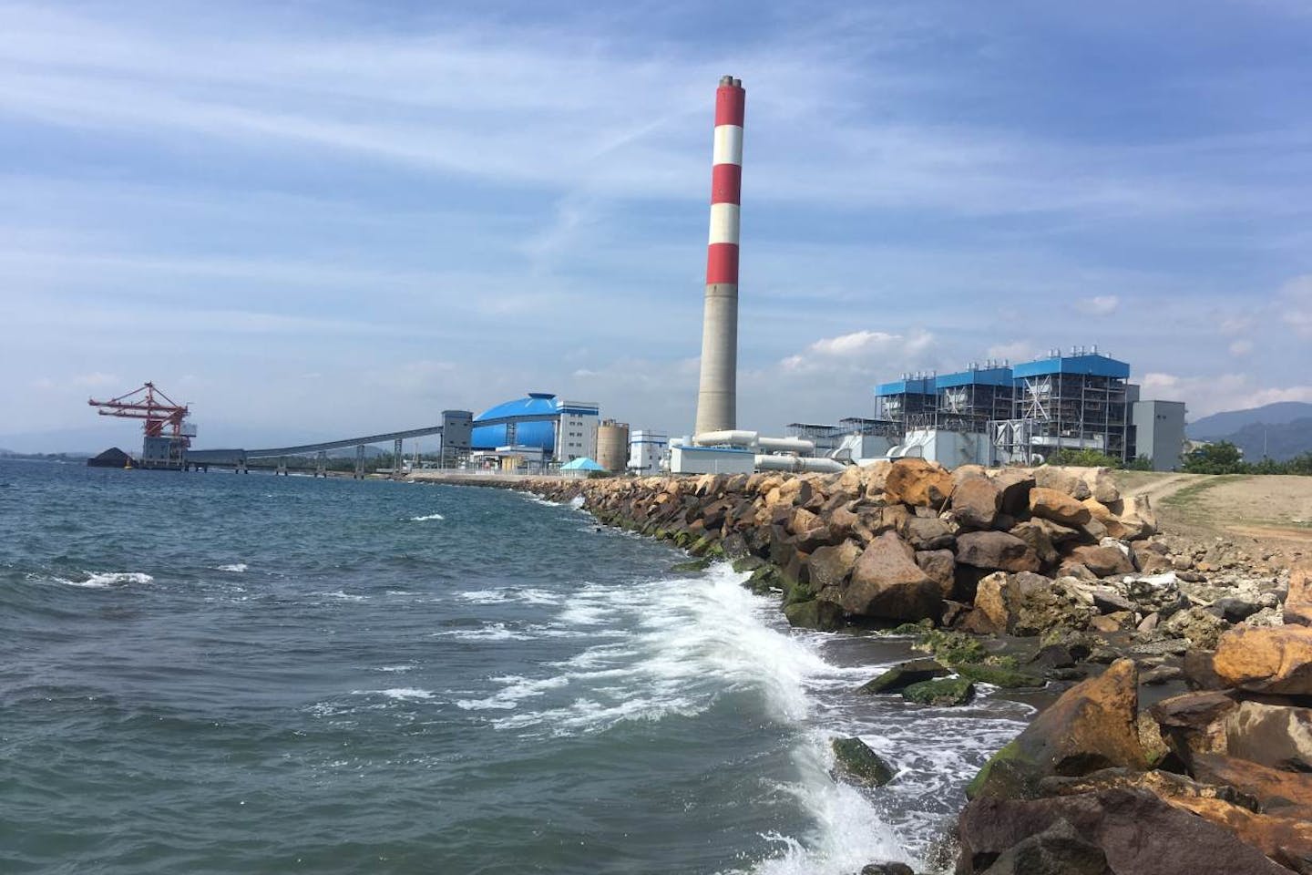 Celukan Bawang power plant in Bali