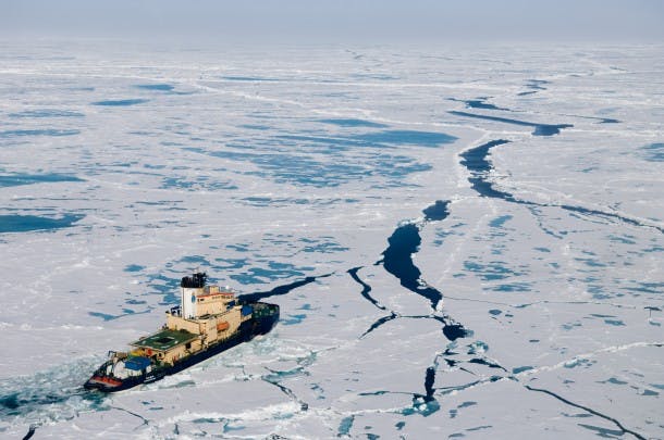 Shipping in the Arctic Circle