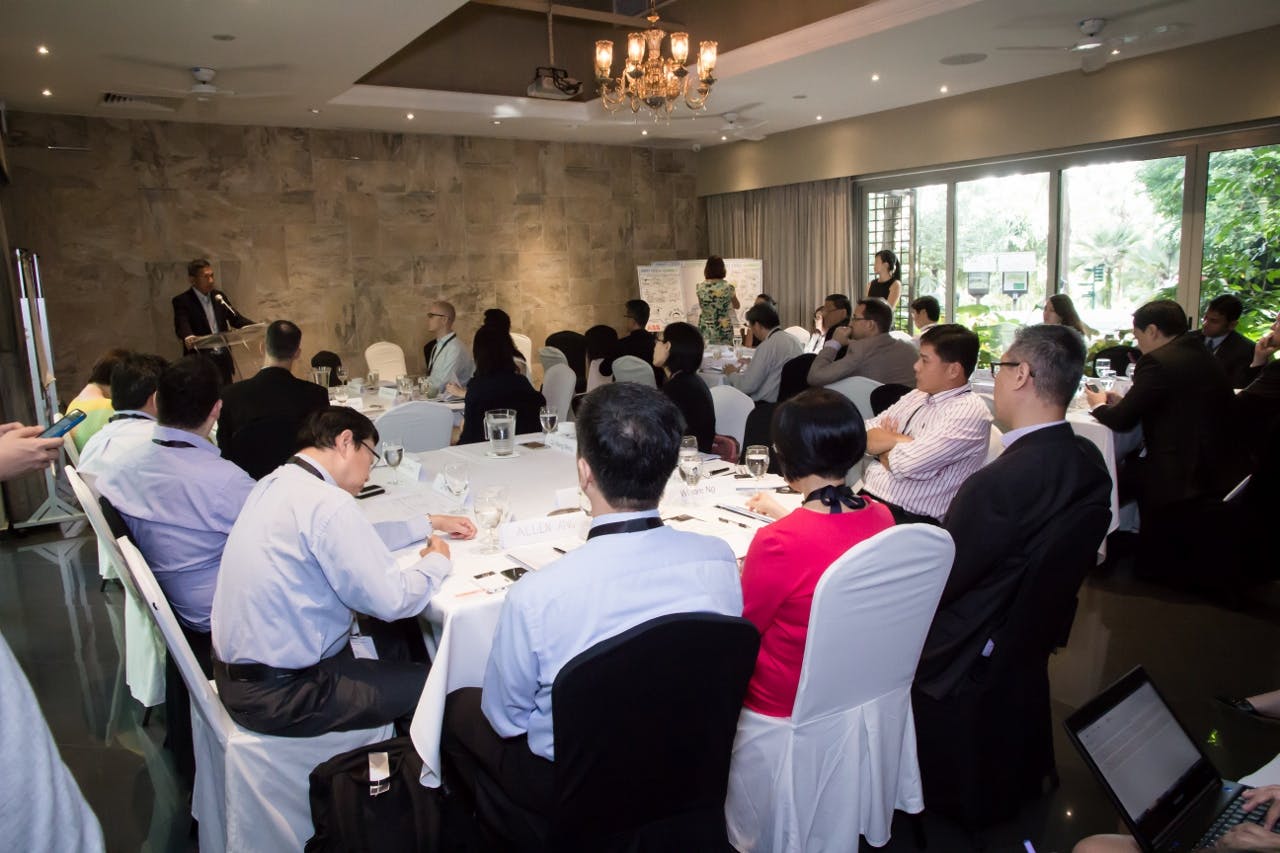 smarter cities roundtable room