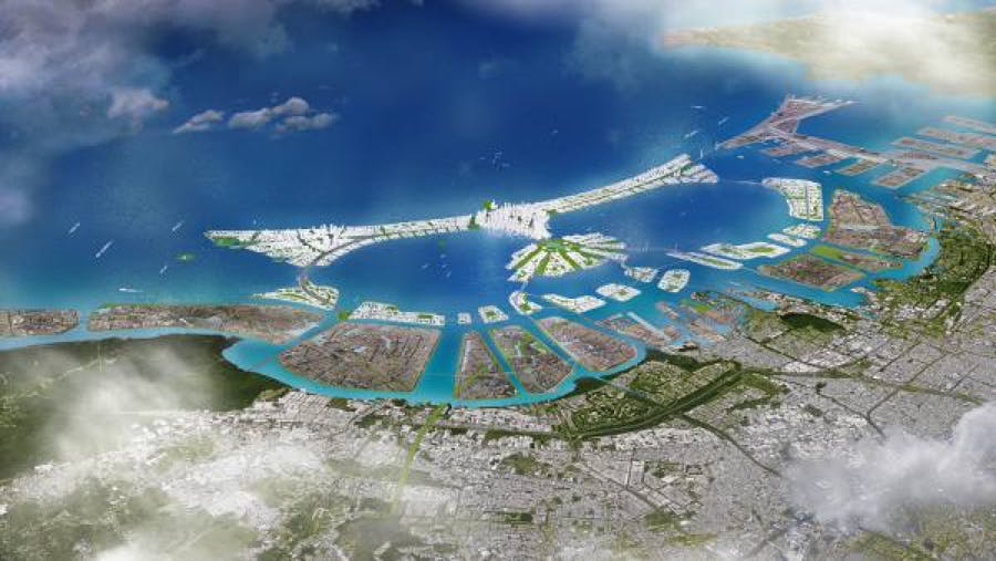 Jakarta Bay reclamation project