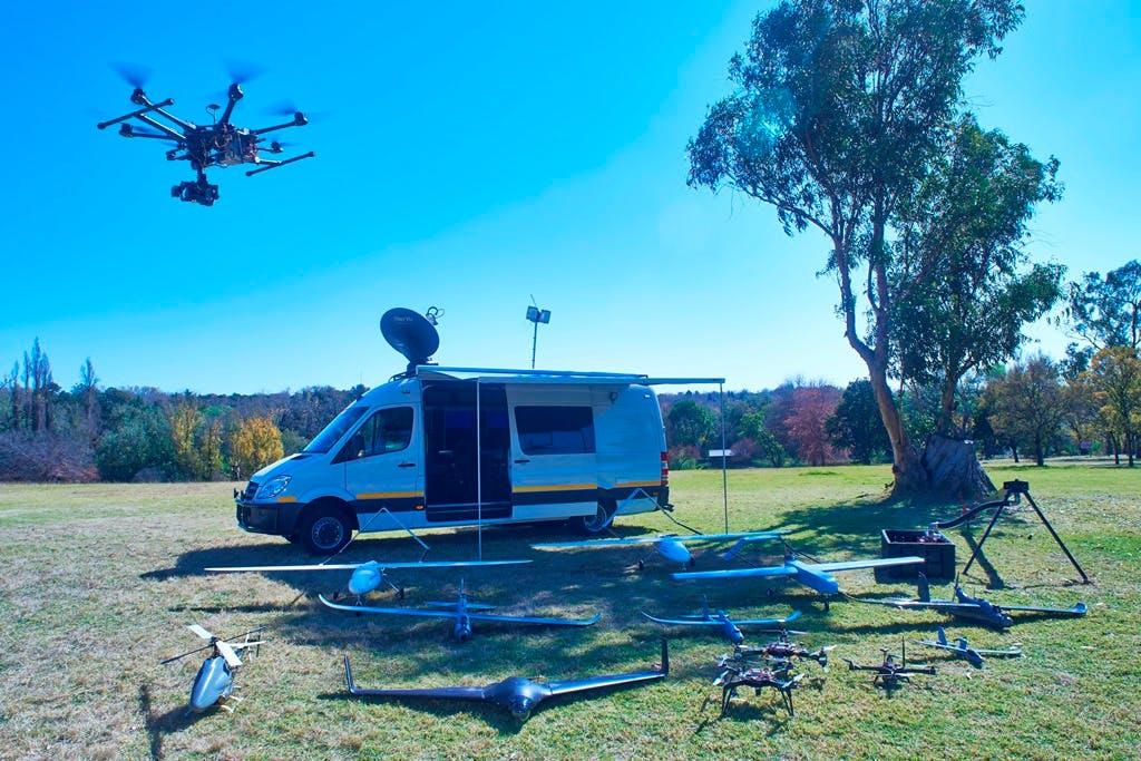 mobile command drones