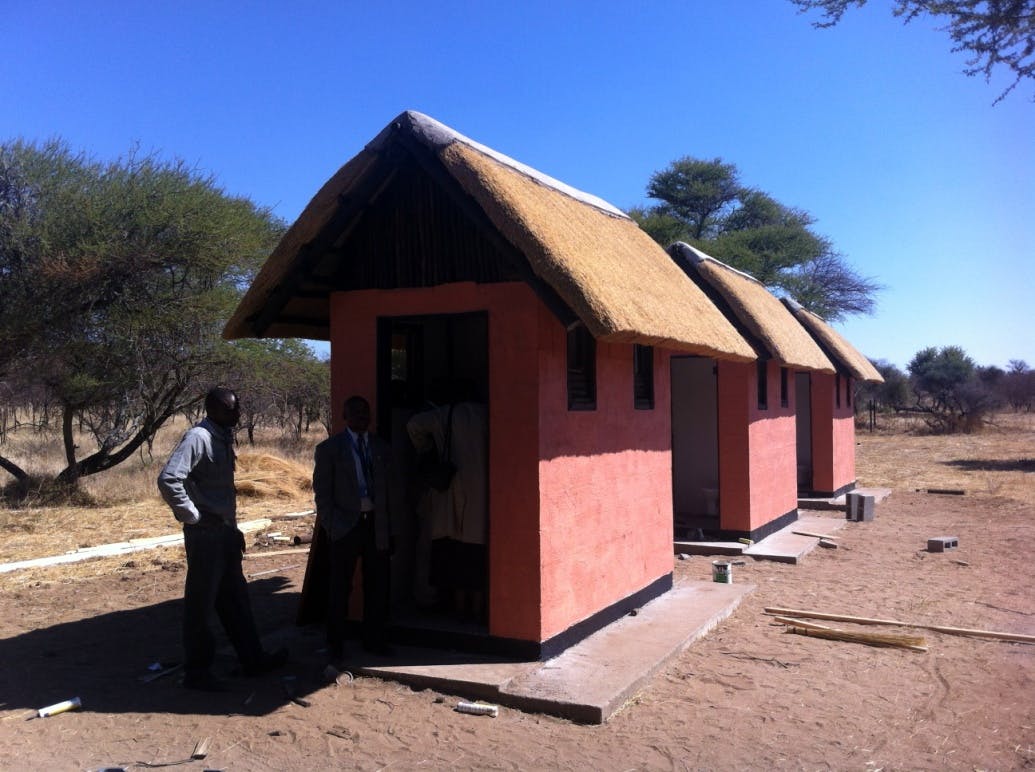 african outhouse