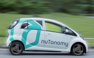 nuTonomy's autonomous vehicle