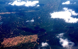 sabah palm oil aerial
