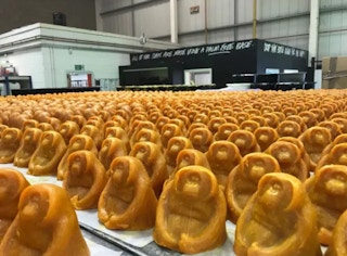 Lush orangutan soap. Image: Lush