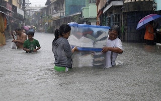 Storm Trami in Manila