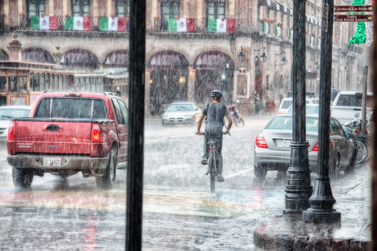 Rains in Mexico