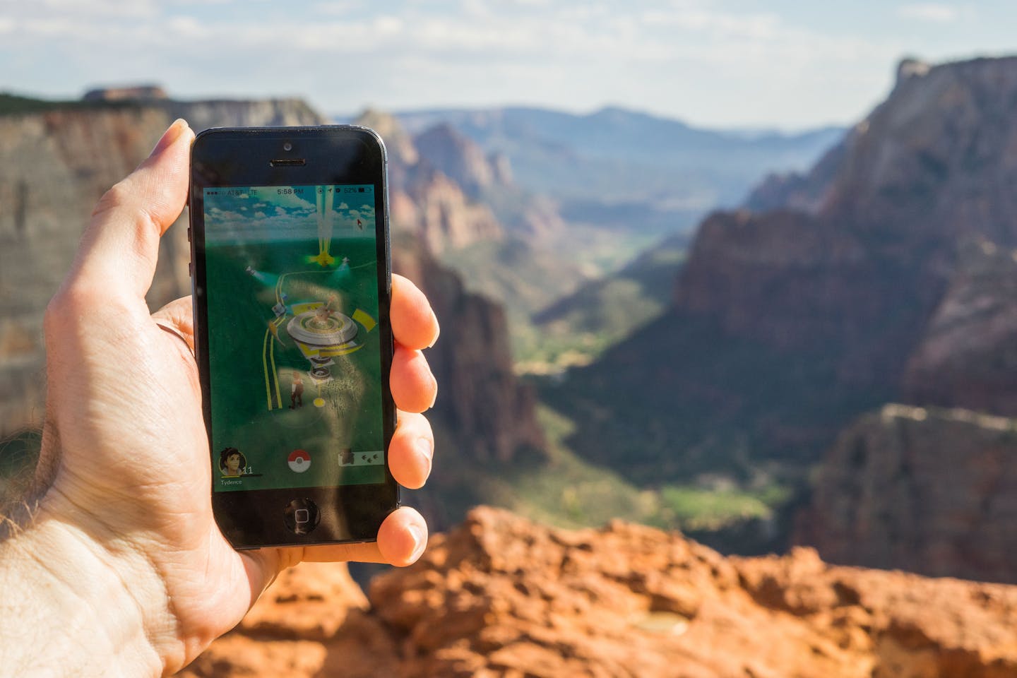 pokemon go zion utah