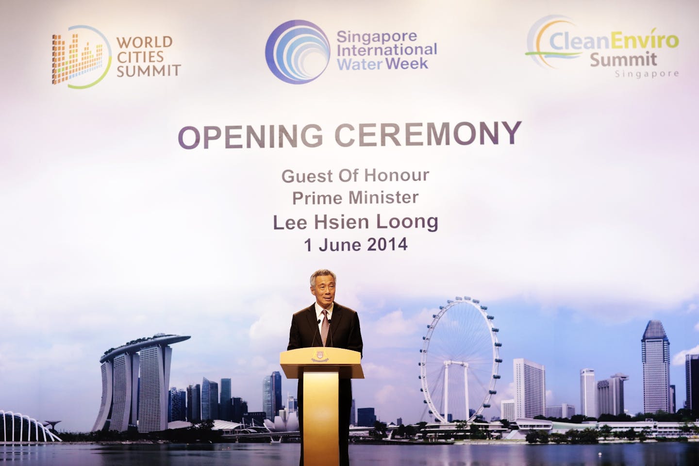 Lee Hsien Loong World Cities Summit