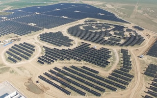 Panda shaped solar project