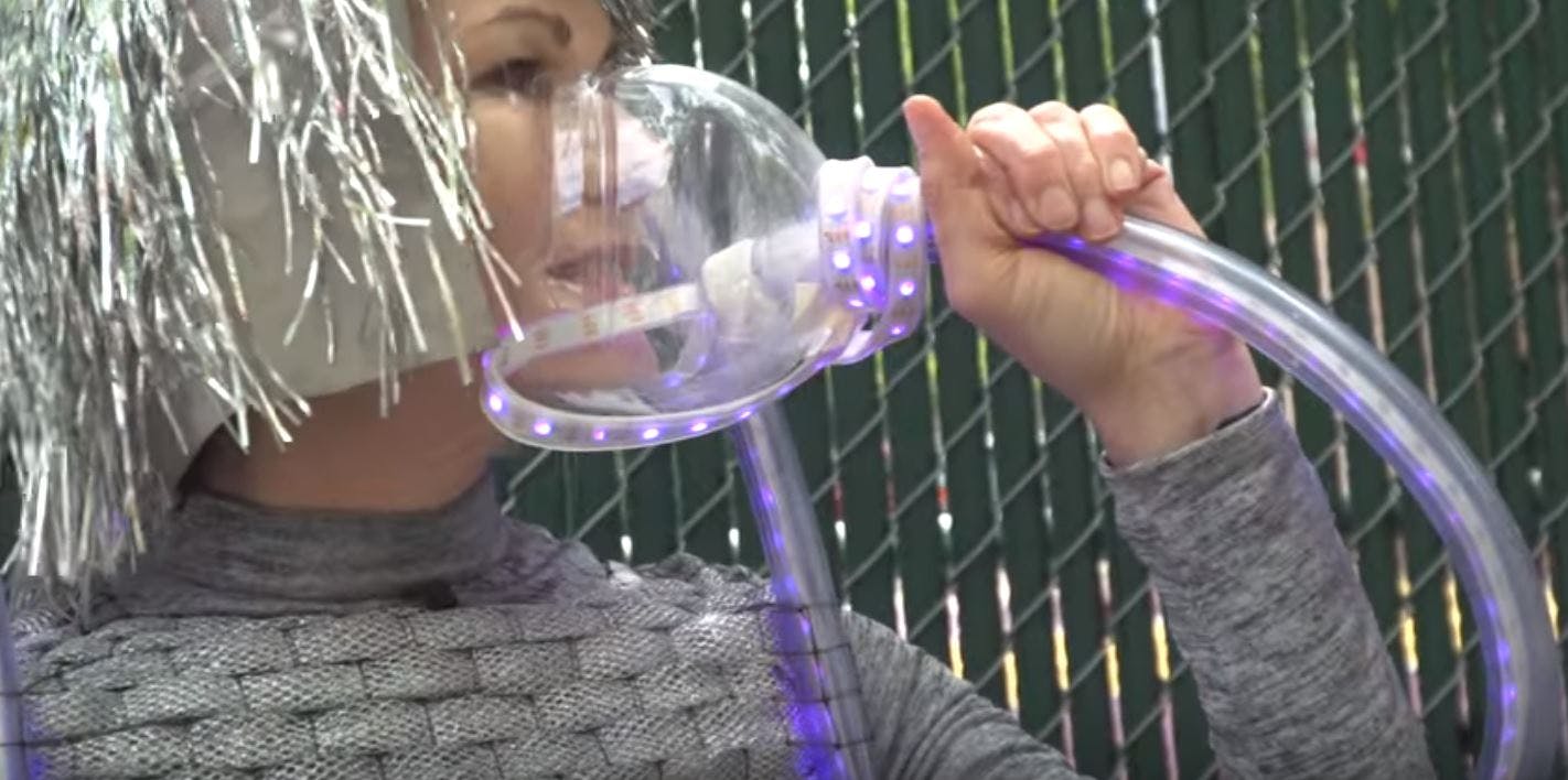 air pollution monitoring dress