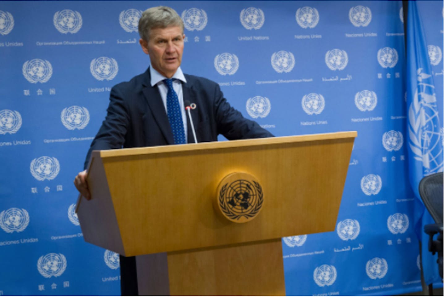Erik Solheim, executive director, United Nations Environment Programme.
