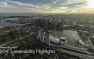 CSR Asia's sustainability report for Marina Bay Sands. Image: Marina Bay Sands