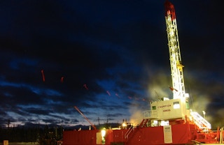 oil rig canada