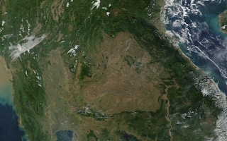 southeast asia satellite image