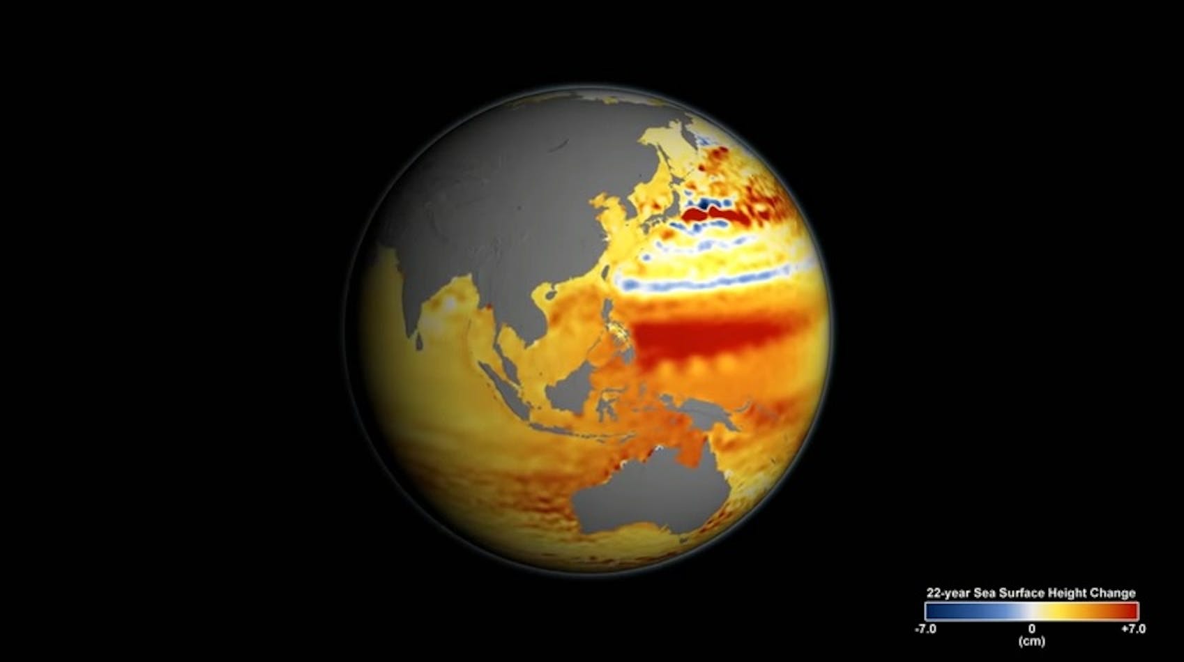 nasa visualisation sea level