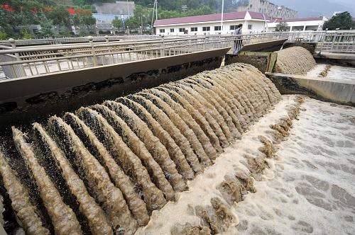 china sewage plant