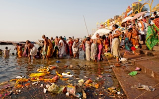 polluted ganges