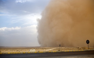 sandstorm middle east