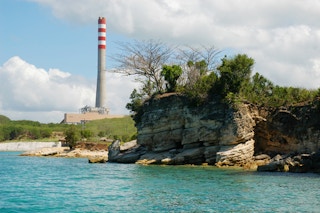 Coal-fired power plant in the Philippines