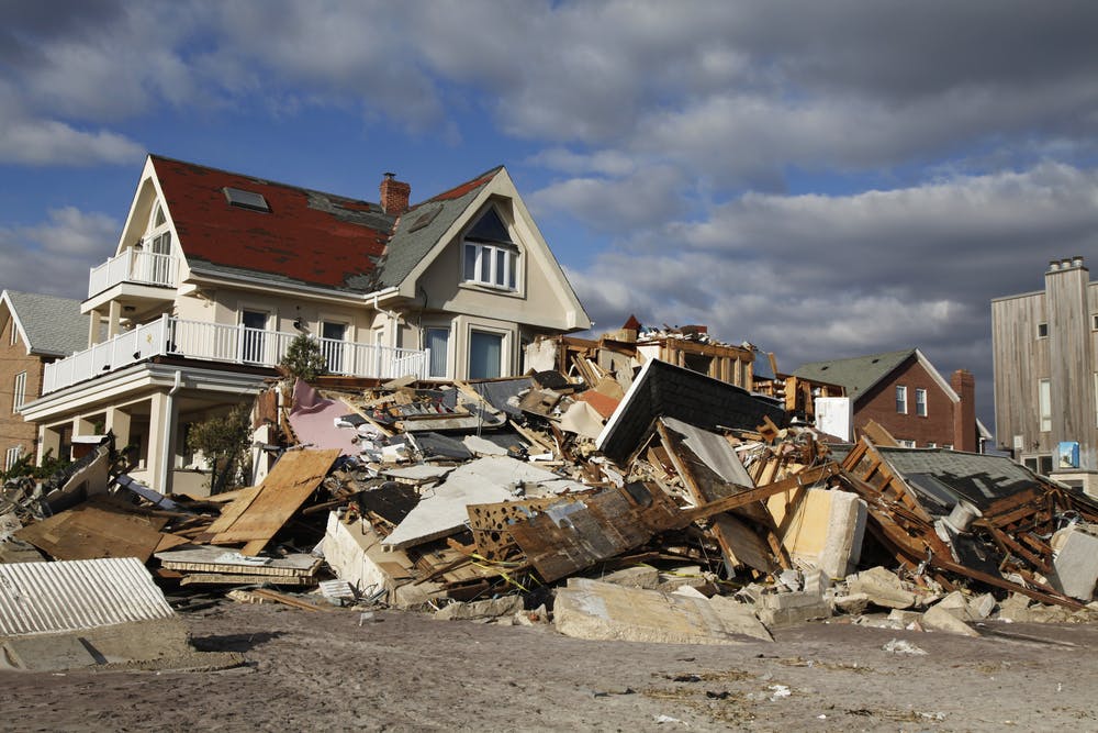 destroyed beach house post Sandy