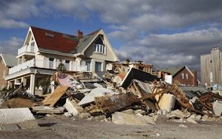 destroyed beach house post Sandy