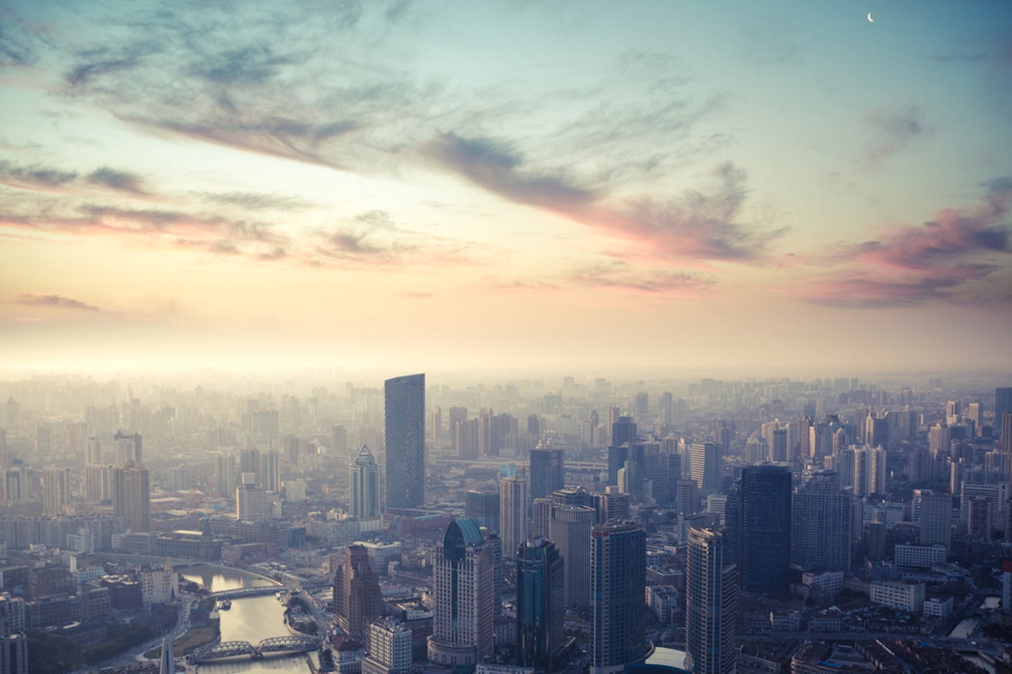 Shanghai at dawn