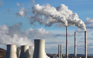 fossil coal fired plant emissions