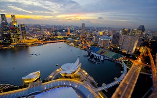 Singapore skyline global opportunity