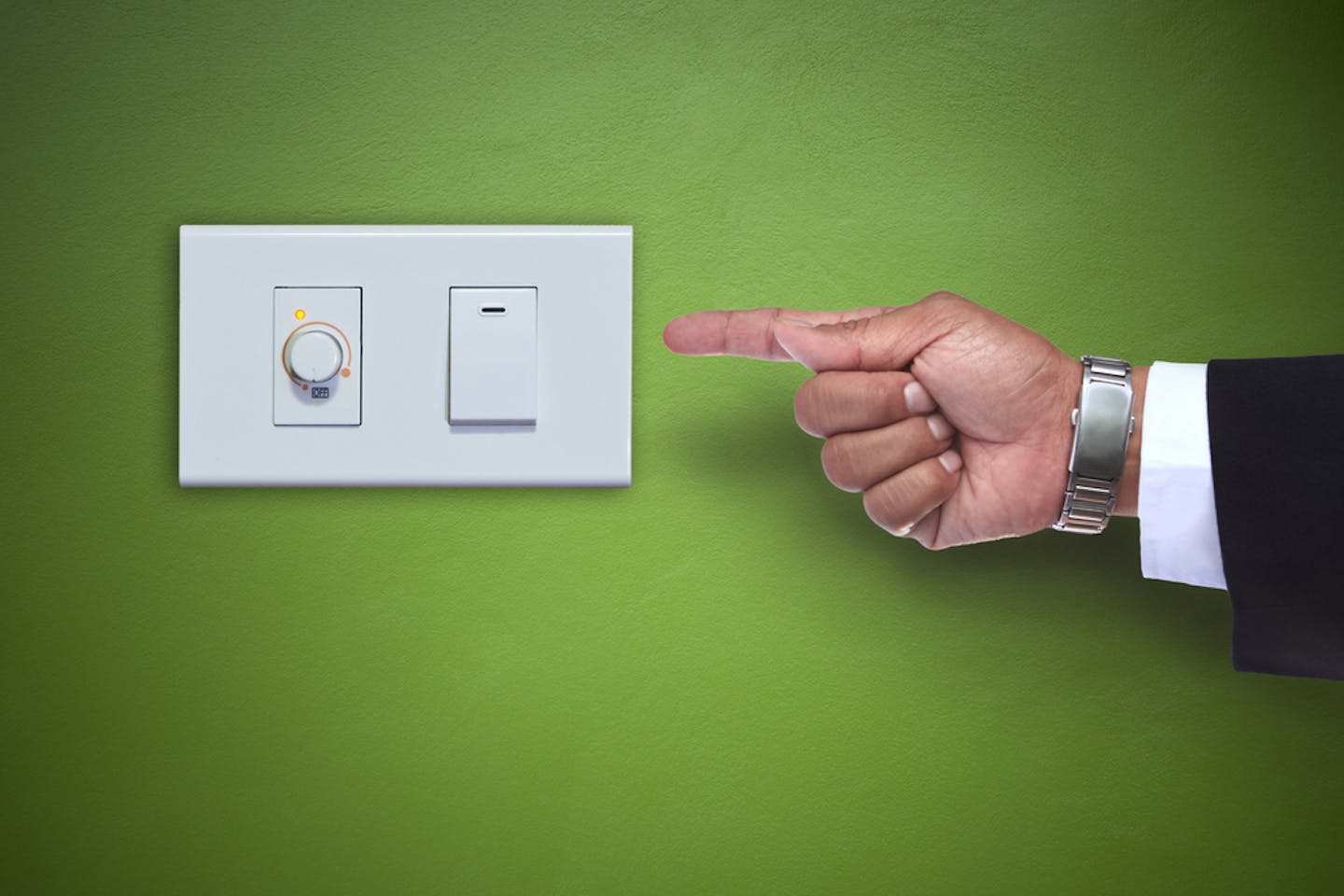 Energy savings in offices