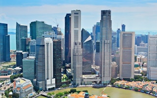 singapore skyline UHI