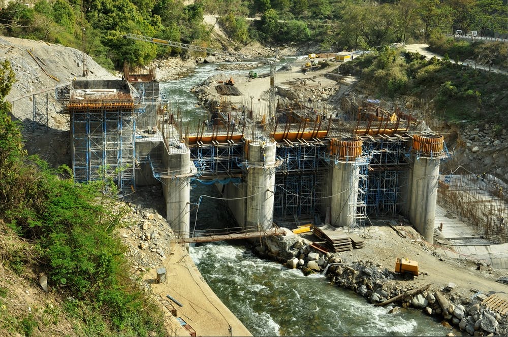 dams construction india