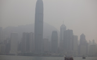 hongkong bay pollution