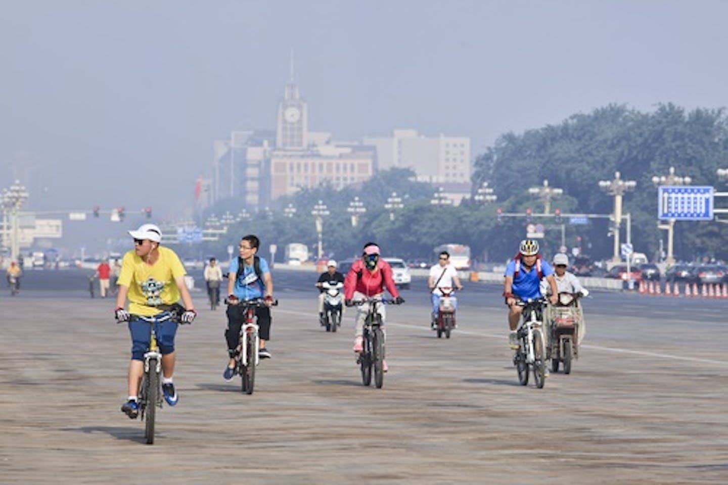 beijingers cyclists