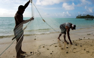 cook islands fishermen