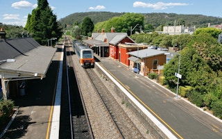 NSW train station
