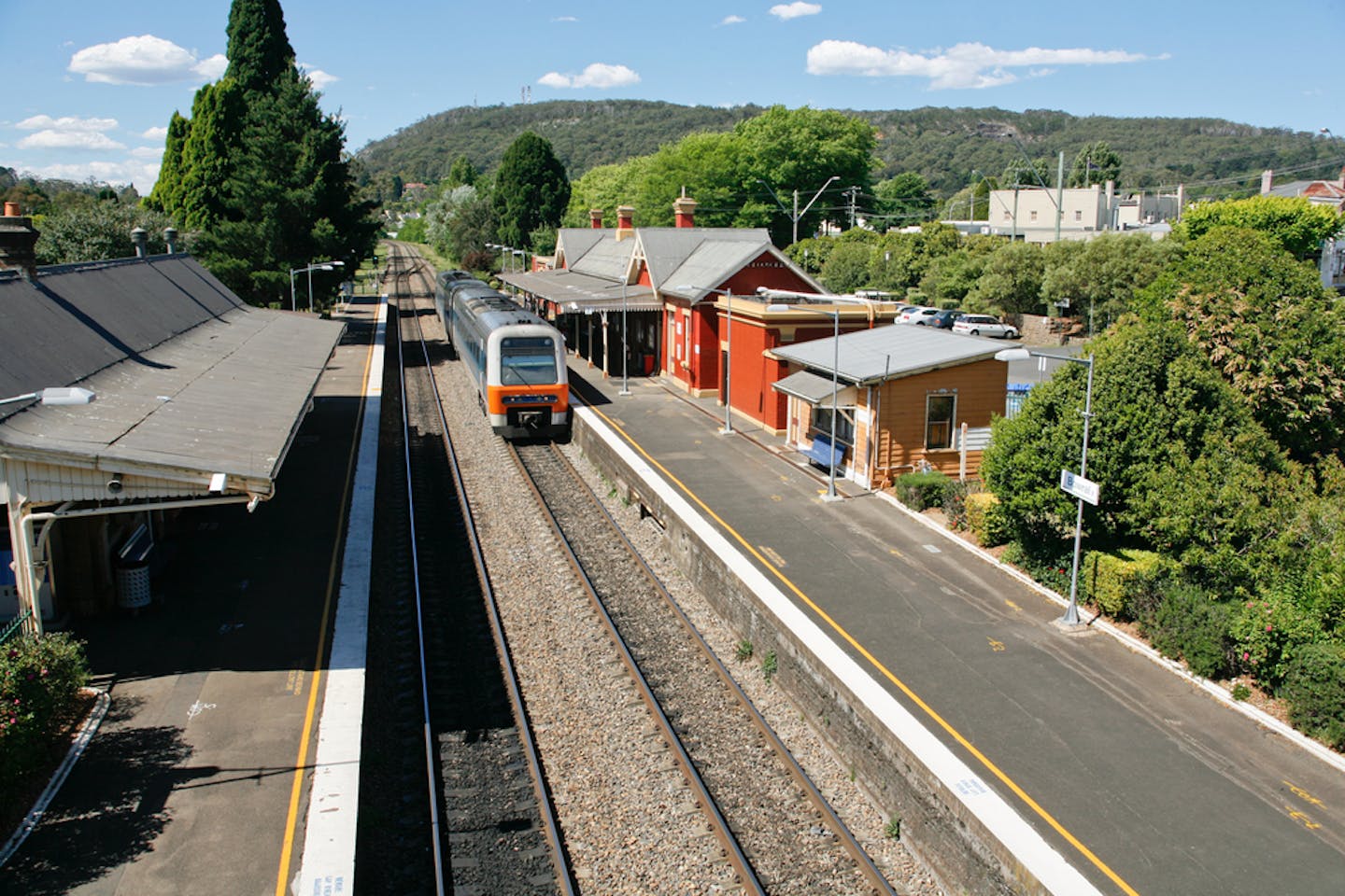NSW train station