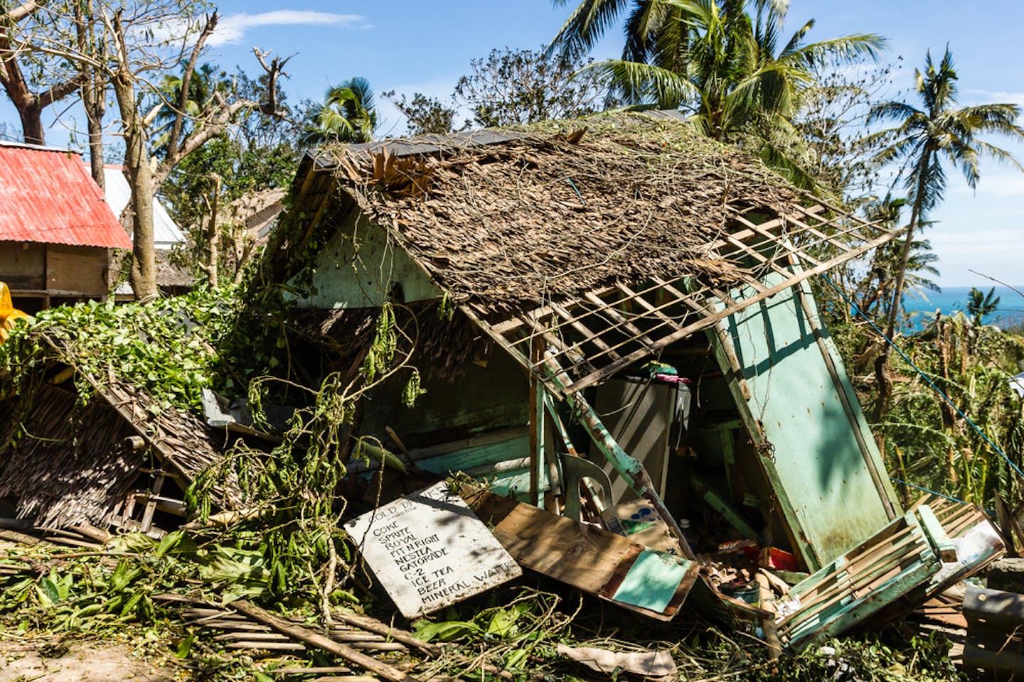 haiyan shack destroyed
