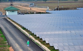 solar farm thailand walk