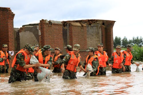military natural disasters