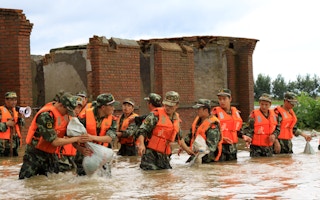 military natural disasters