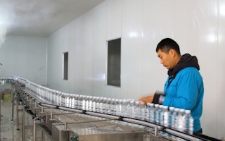 mineral water production cn