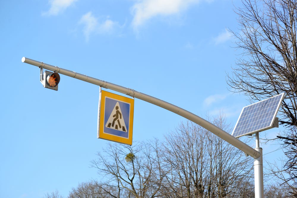 solar light traffic