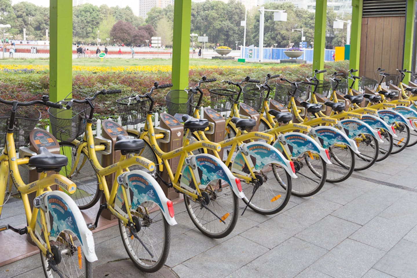 public bicycles mianyang china