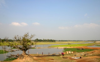 Fishing village in Bangladesh