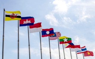 asean flags sd environment