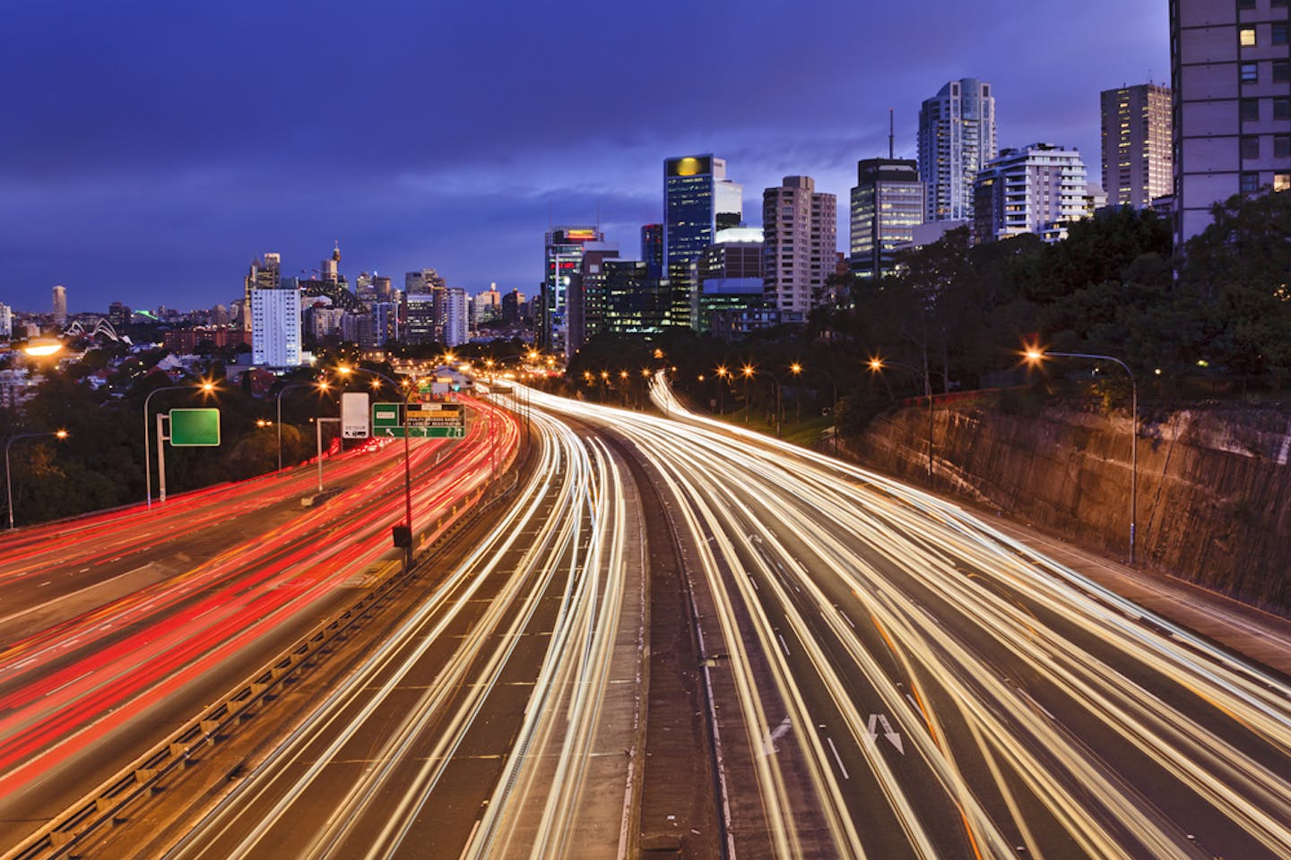 australia traffic CBD sydney
