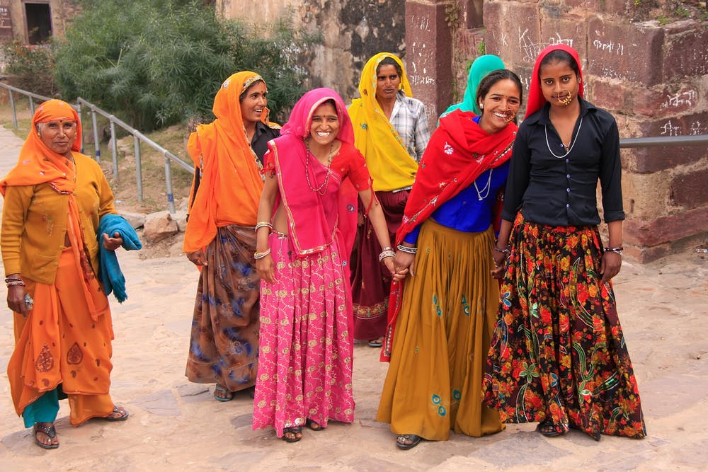 women at ranthambore